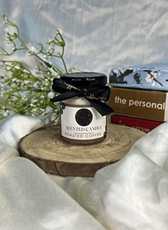 Wrapped up Love Mini Soy Wax Scented Candles - Vanilla Musk & Roasted Coffee (Roasted Coffee & Vanilla Musk) - Image 2